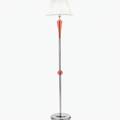 Lampade Da Terra-Ondaluce Lampada da terra pt villa vetro decorativi ambra
