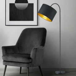 Lampade Da Terra-Selezionato da Mazzolaluce Lampada da terra orientabile per soggiorno moderno