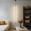 Lampade Da Terra-Selezionato da Mazzolaluce Lampada da terra pendente attacco a soffitto cilindro nero led 20w 3000k moderna