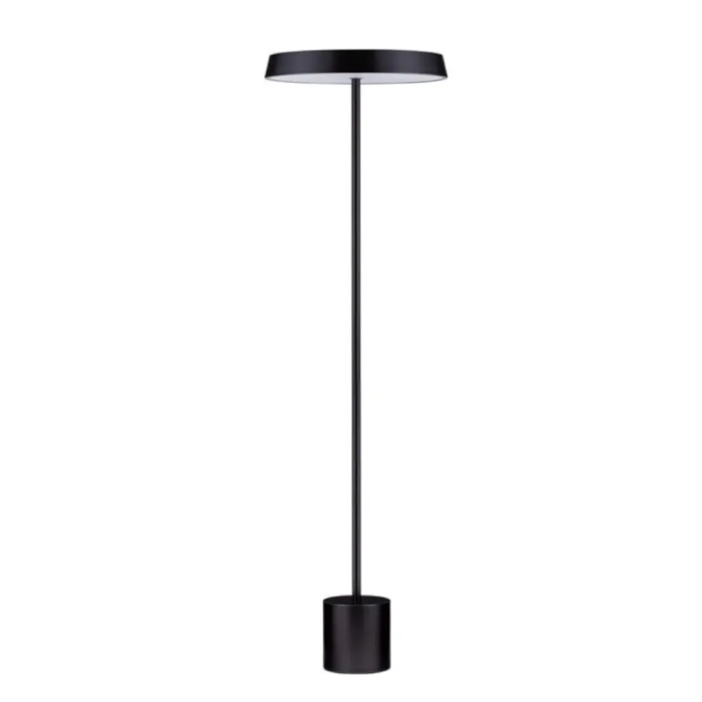 Lampade Da Terra-Selezionato da Mazzolaluce Lampada da terra per salotto led 3000k a cerchio h136 cm