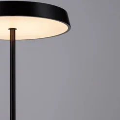 Lampade Da Terra-Selezionato da Mazzolaluce Lampada da terra per salotto led 3000k a cerchio h136 cm