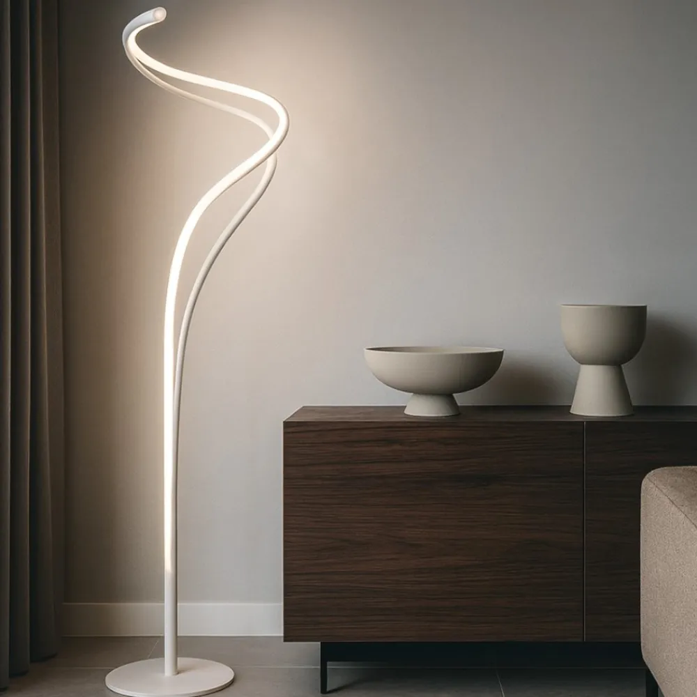 Lampade Da Terra-Selezionato da Mazzolaluce Lampada da terra per salotto moderno led da 2300k a 4000k