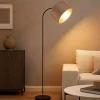 Lampade Da Terra-Selezionato da Mazzolaluce Lampada da terra per salotto moderno paralume in velluto