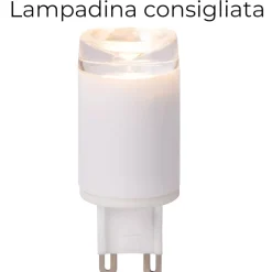 Lampade Da Terra-Selezionato da Mazzolaluce Lampada da terra piantana 2 luci orientabili dimmerabile grigio nero
