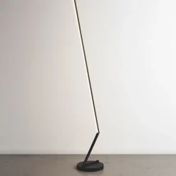 Lampade Da Terra-Top Light Lampada da terra piantana twig nera led 32w cct design moderna