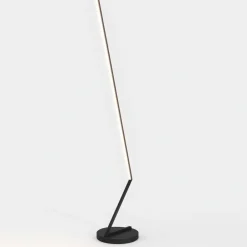 Lampade Da Terra-Top Light Lampada da terra piantana twig nera led 32w cct design moderna