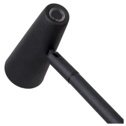 Lampade Da Terra-Selezionato da Mazzolaluce Lampada da terra portatile nera led dimmerabile ricaricabile