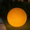 Lampade Da Esterno Giardino-Linea Light Lampada da terra sfera 38cm ip65 colore ligneo oh! mars