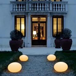 Lampade Da Esterno Giardino-Linea Light Lampada da terra sfera per esterni 55cm oh! smash fl65