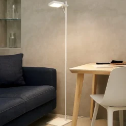 Lampade Da Terra-Top Light Lampada da terra toplight bianca led 20w 3000k 4000k orientabile
