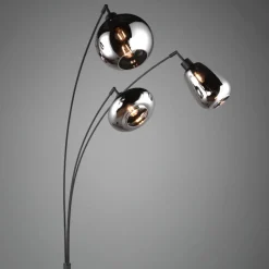 Lampade Da Terra-Selezionato da Mazzolaluce Lampada da terra tre luci design moderno originale