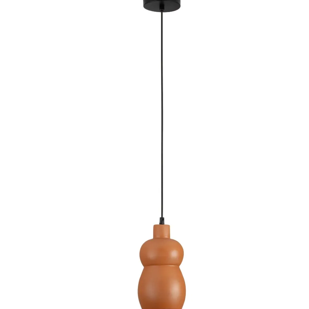 Lampade A Sospensione-Selezionato da Mazzolaluce Lampada di ceramica terracotta a sospensione
