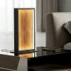 Abat Jour-Selezionato da Mazzolaluce Lampada di legno led per comodino camera da letto
