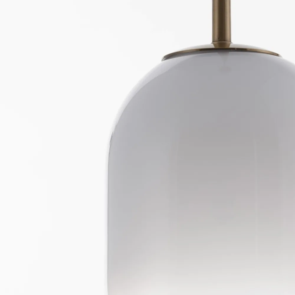 Lampade A Sospensione-Selezionato da Mazzolaluce Lampada di vetro oro sfera vetro