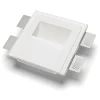 Applique Da Parete-Selezionato da Mazzolaluce Lampada incasso in gesso led a muro 9w 2700k per interni