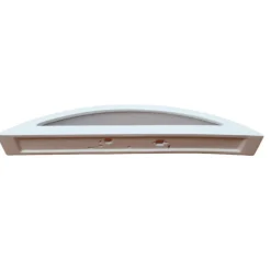 Applique Da Parete-Selezionato da Mazzolaluce Lampada in gesso ceramica bianca da parete verniciabile applique curva