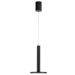 Lampade A Sospensione-Selezionato da Mazzolaluce Lampada led a sospensione nera disco
