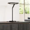 Lampade Da Tavolo-Vivida International Lampada nera da tavolo meridiana led 15w 3000k 4000k dimmerabile vivida