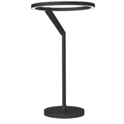 Lampade Da Tavolo-Vivida International Lampada nera da tavolo meridiana led 15w 3000k 4000k dimmerabile vivida