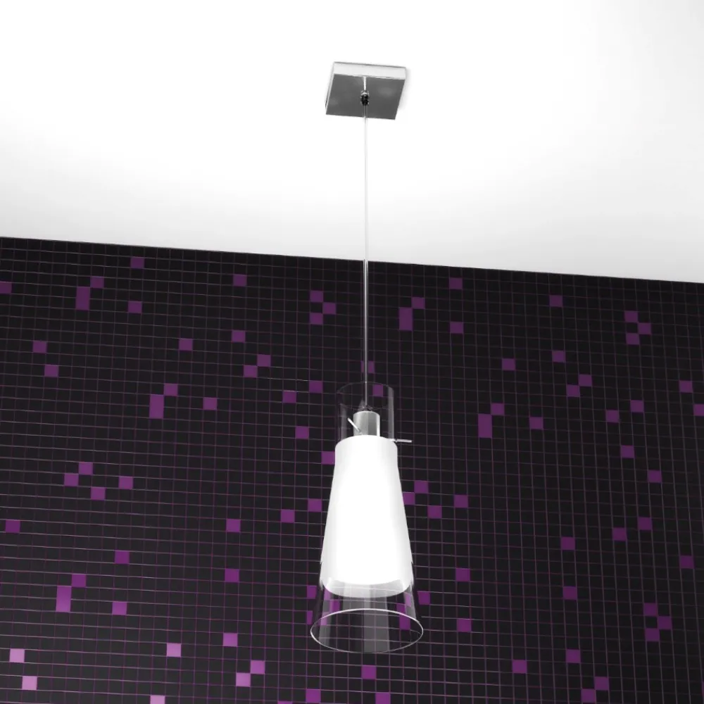 Lampade A Sospensione-Top Light Lampada pendente a sospensione per isola di vetro