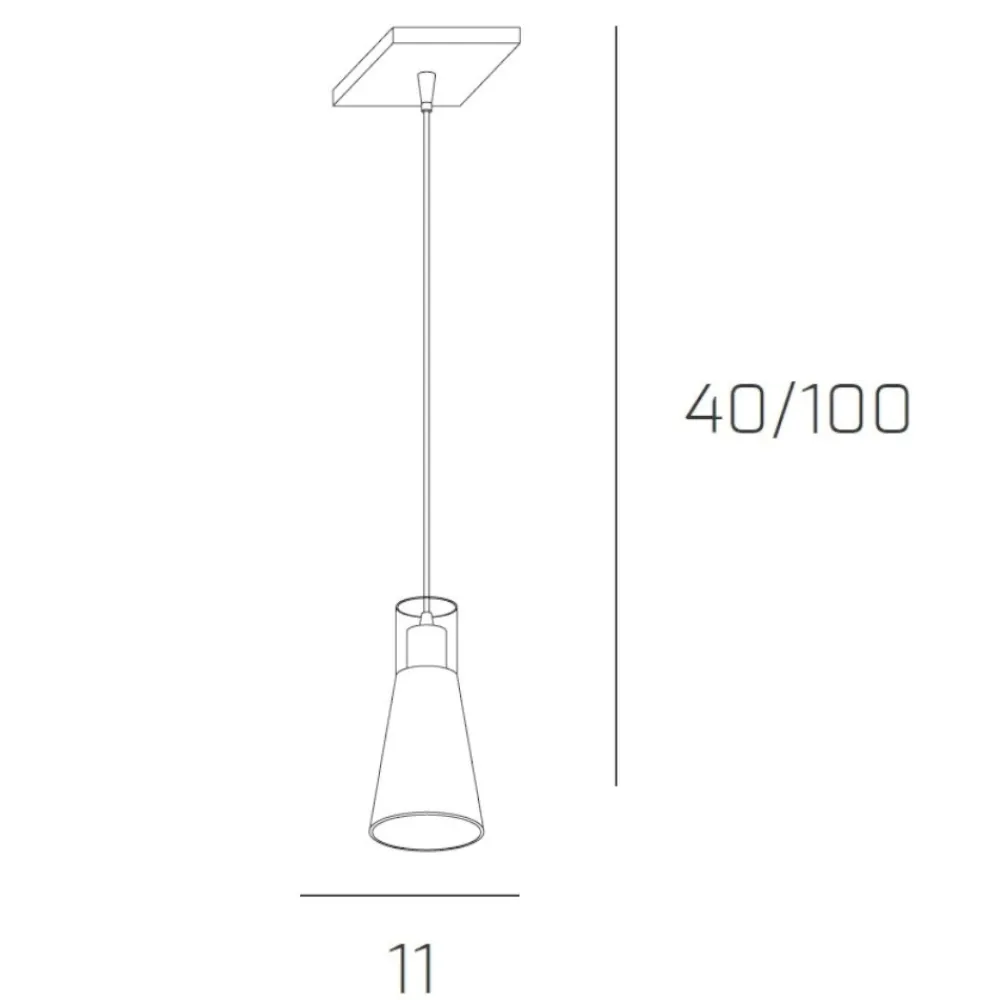 Lampade A Sospensione-Top Light Lampada pendente a sospensione per isola di vetro