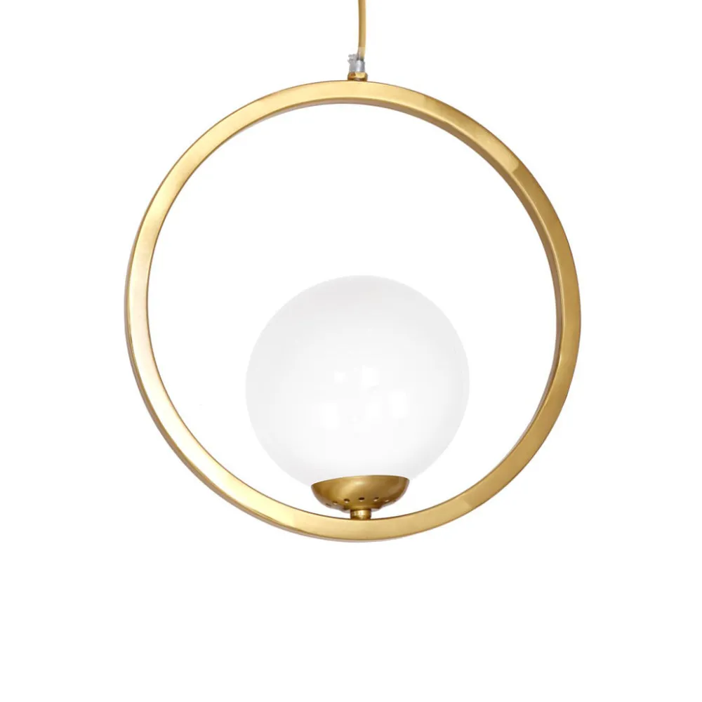 Lampade A Sospensione-Selezionato da Mazzolaluce Lampada per camera da letto moderno oro ottone anticato fp