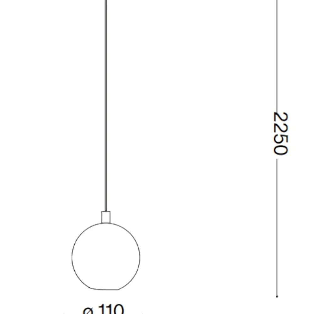 Lampade A Sospensione-Ideal Lux Lampada per isola sospensione bancone sfera cromo mr jack sp1 small