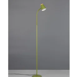 Lampade Da Terra-Selezionato da Mazzolaluce Lampada piantana plastica verde led 4,5w 3000k per cameretta