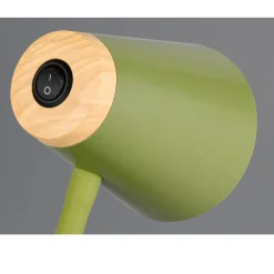 Lampade Da Terra-Selezionato da Mazzolaluce Lampada piantana plastica verde led 4,5w 3000k per cameretta
