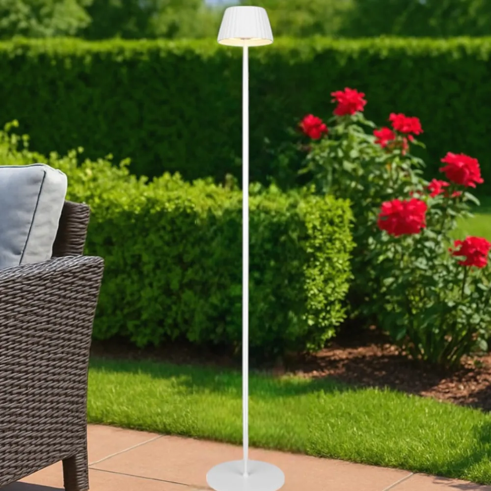 Lampade Da Esterno Giardino-Selezionato da Mazzolaluce Lampada portatile bianca senza fili per esterni