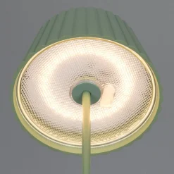 Lampade Da Tavolino Esterno-Selezionato da Mazzolaluce Lampada portatile led 3000k da tavolo verde pistacchio