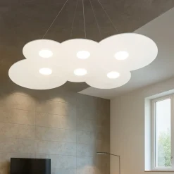 Lampadari Moderni-Top Light Lampadari moderni per soggiorno toplight cloud bianco