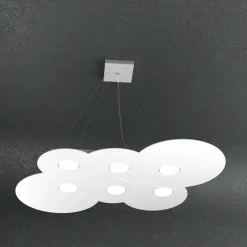 Lampadari Moderni-Top Light Lampadari moderni per soggiorno toplight cloud bianco