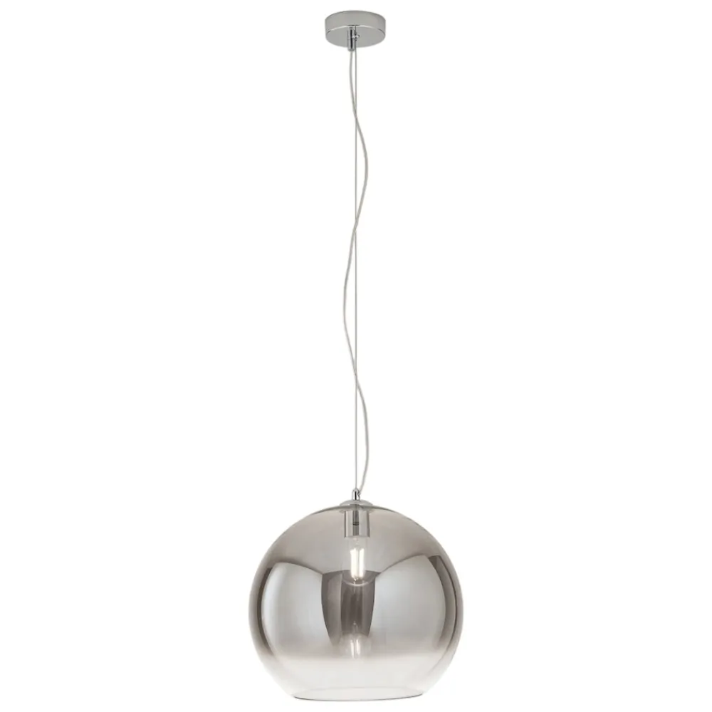 Lampadari Moderni-Perenz Illuminazione Lampadario a boccia 45cm in vetro fume perenz planet