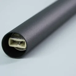 Lampadari Moderni-Selezionato da Mazzolaluce Lampadario a cascata 7 luci nero cilindri pendenti per soggiorno