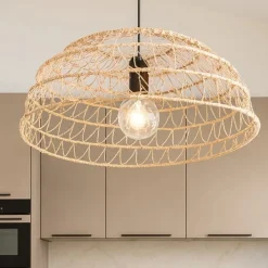 Lampadari Cucina-Selezionato da Mazzolaluce Lampadario a cupola per cucina marrone 60 cm
