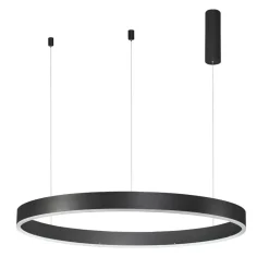Lampadari Moderni-Selezionato da Mazzolaluce Lampadario anello 100cm led 60w 2700k a 6000k dimmerabile