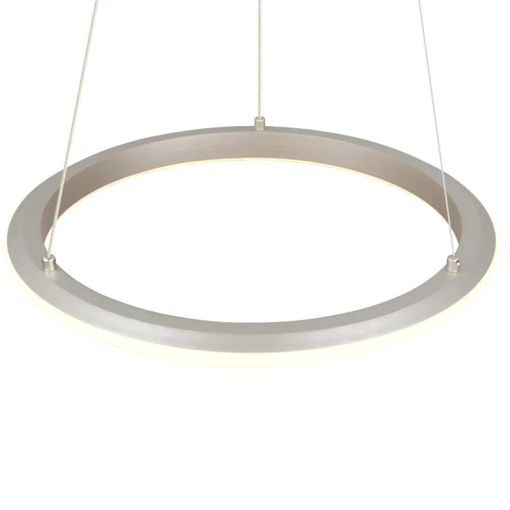 Lampadari Moderni-Selezionato da Mazzolaluce Lampadario anello moderno 46 cm led 34w da 2300k a 4000k dimmerabile