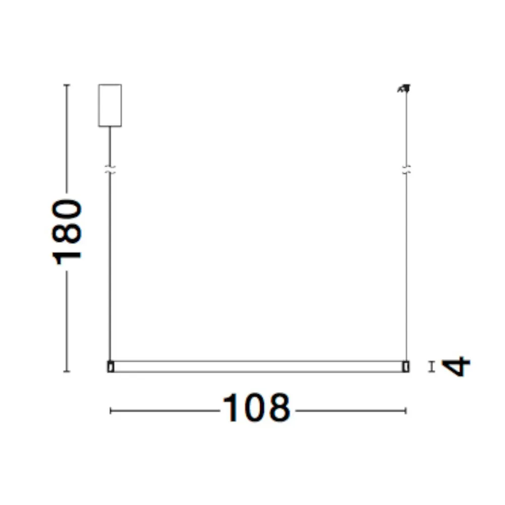 Lampadari Moderni-Selezionato da Mazzolaluce Lampadario anello ottone anticato led 3000k 108 cm