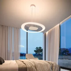 Lampadari Moderni-Linea Light Lampadario antigua 80cm led 43w 3000k design moderno