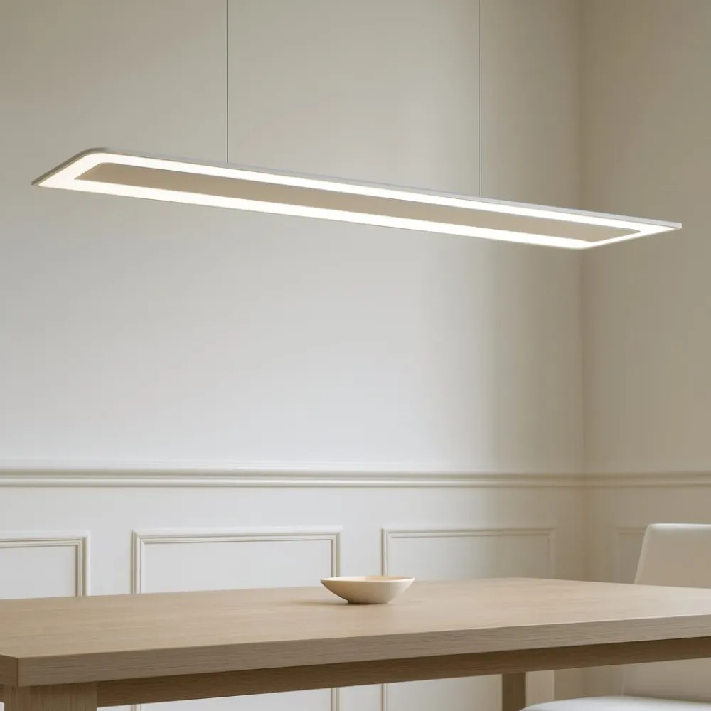 Lampadari Moderni-Linea Light Lampadario antille cromo led 45w 3000k moderno