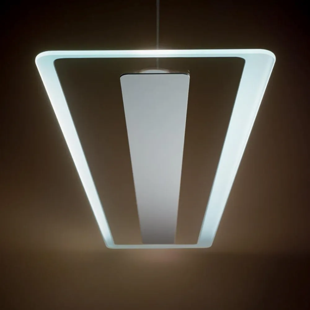 Lampadari Moderni-Linea Light Lampadario antille cromo led 45w 3000k moderno