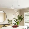Lampadari Moderni-Fabas Luce Lampadario ariel sfere vetro per soggiorno modderno
