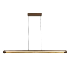 Lampadari Moderni-Selezionato da Mazzolaluce Lampadario a sospensione barra orizzontale led 2200k-3300k per tavolo sala da pranzo