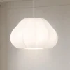 Lampadari Moderni-Selezionato da Mazzolaluce Lampadario a sospensione design moderno di viscosa bianca