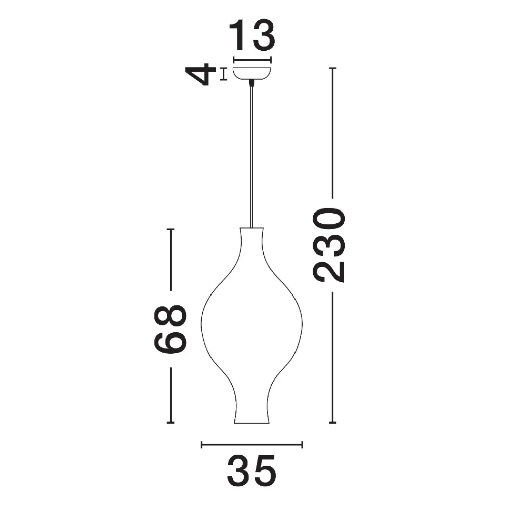 Lampadari Moderni-Selezionato da Mazzolaluce Lampadario a sospensione design in seta di gelso bianco sabbia