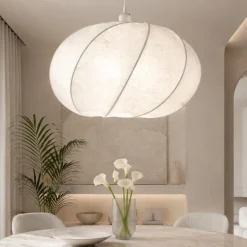 Lampadari Moderni-Selezionato da Mazzolaluce Lampadario a sospensione di viscosa sabbia moderno per soggiorno