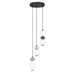 Lampadari Cucina-Selezionato da Mazzolaluce Lampadario a sospensione per tavolo cucina moderna vetro ceramica