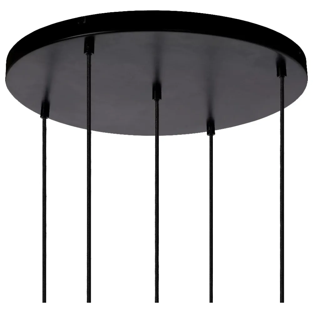 Lampadari Moderni-Selezionato da Mazzolaluce Lampadario a sospensione per soggiorno vetri fume pendenti