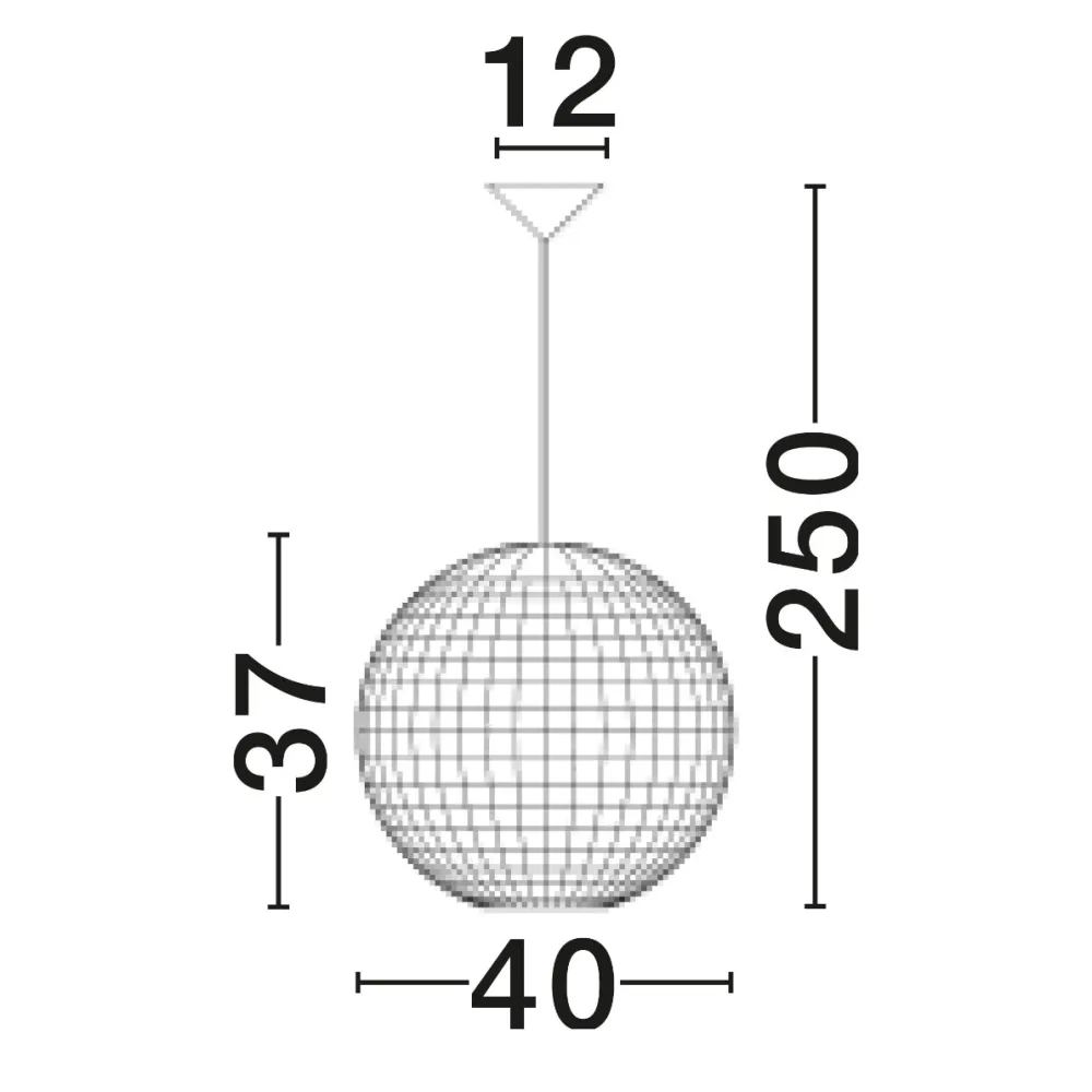 Lampadario Camera Da Letto-Selezionato da Mazzolaluce Lampadario a sospensione sfera di rattan e giacinto essiccato per camera da letto